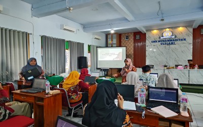 SMK Muhammadiyah Ulujami menggelar kegiatan In House Training (IHT)